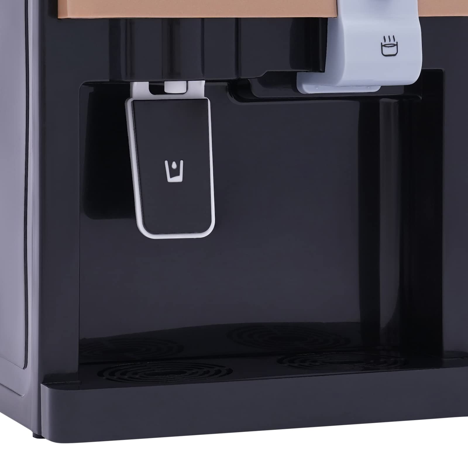 Distributeur d'eau avec fonction de refroidissement et de chauffage, min 8 ℃, jusqu'à 95 ℃, pour seaux d'eau de 3,5 l, 5 l, 10 l et 18,9 l, bureau, maison, distributeur d'eau de bureau, 36 x