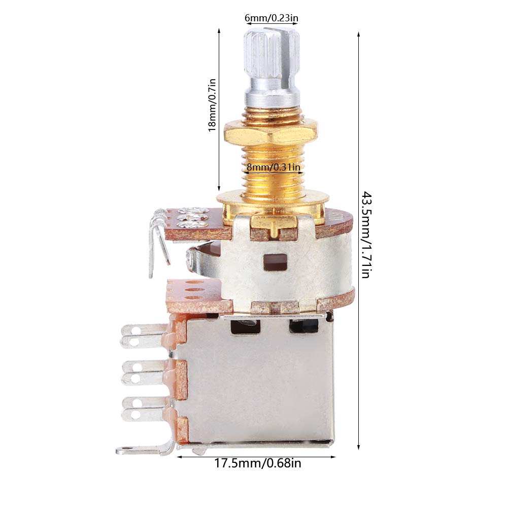 Potenziometro Interruttore Push-pull Per Chitarra, Controllo - Foto 8