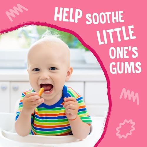 earth39s best organic baby food dissolvable teething snack for babies 6 months and older strawberry banana crunchy sticks 56 oz pack pack of 5