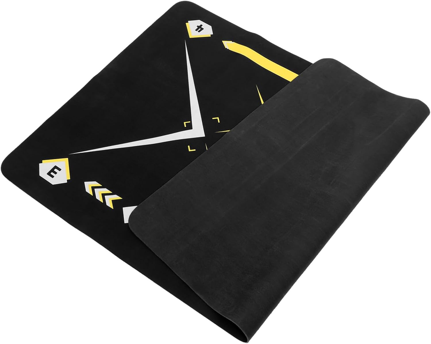 Football Training Mat Slip Mat for Footstep Practice Soccer Training Equipment Soundproof Carpet