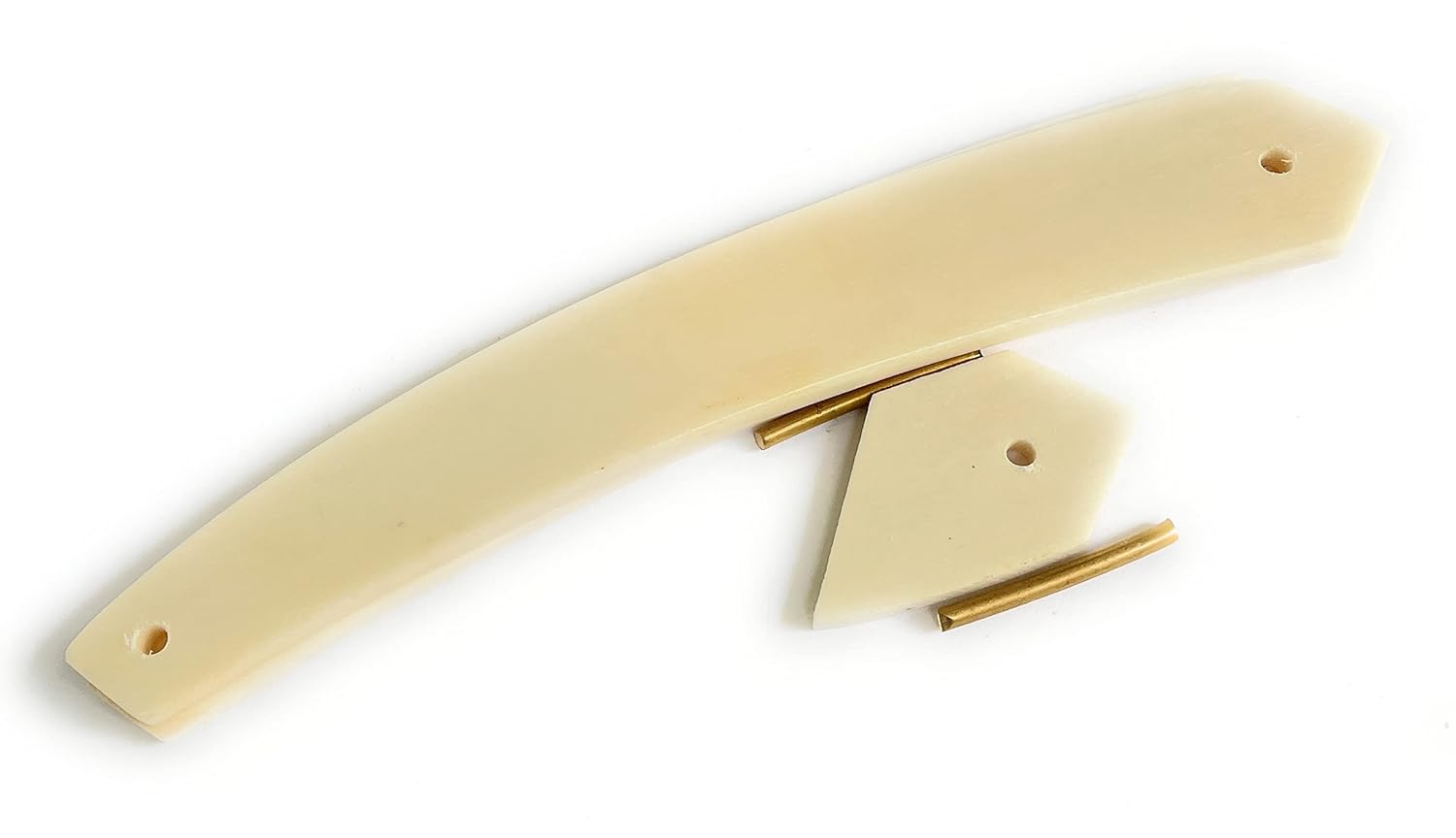 Handmade Camel Bone Straight Razor Scales Razor Handles With Hardware