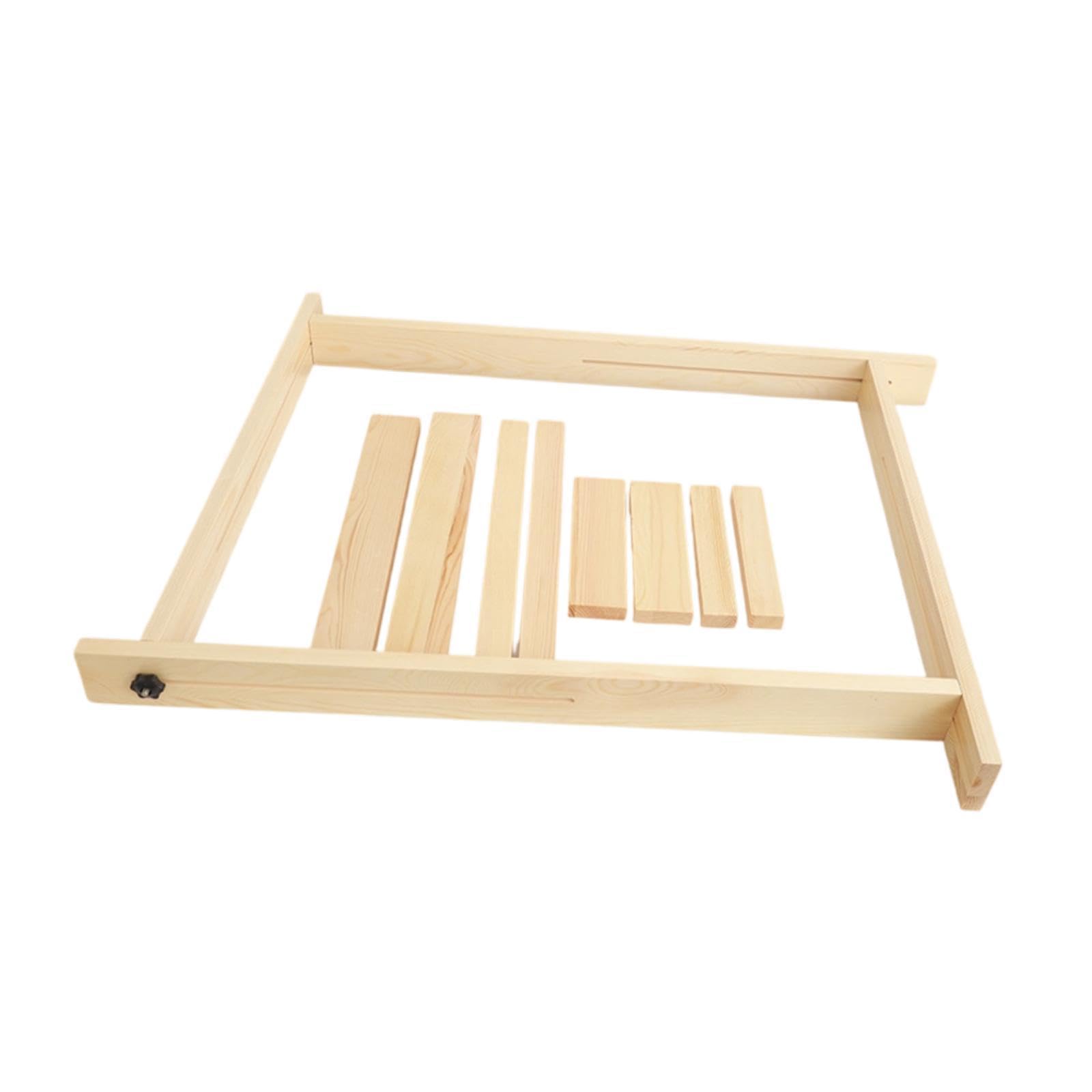 Guides de défonceuse Qianly en bois avec rainures pour ateliers de menuiserie