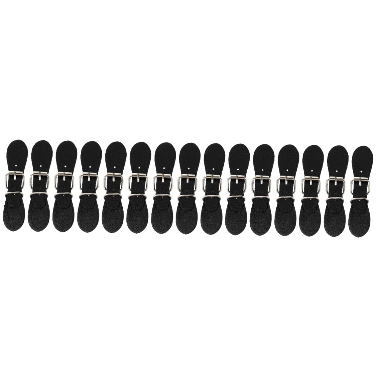 TEHAUX 15 Pares Hebilla De Metal Botones De Lona Porta Clip De Cierre De Cuero Broche De Poncho Hebillas De Palanca Cierres Para Chaquetas Muletón Falda Hebilla De Cuero Piel Sintética