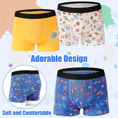 Boys Boxer Briefs 5 Pack, Kids Youth Underwear for 8-14 Years Teen Big Kids Soft Breathable Boxer Shorts Underpants2