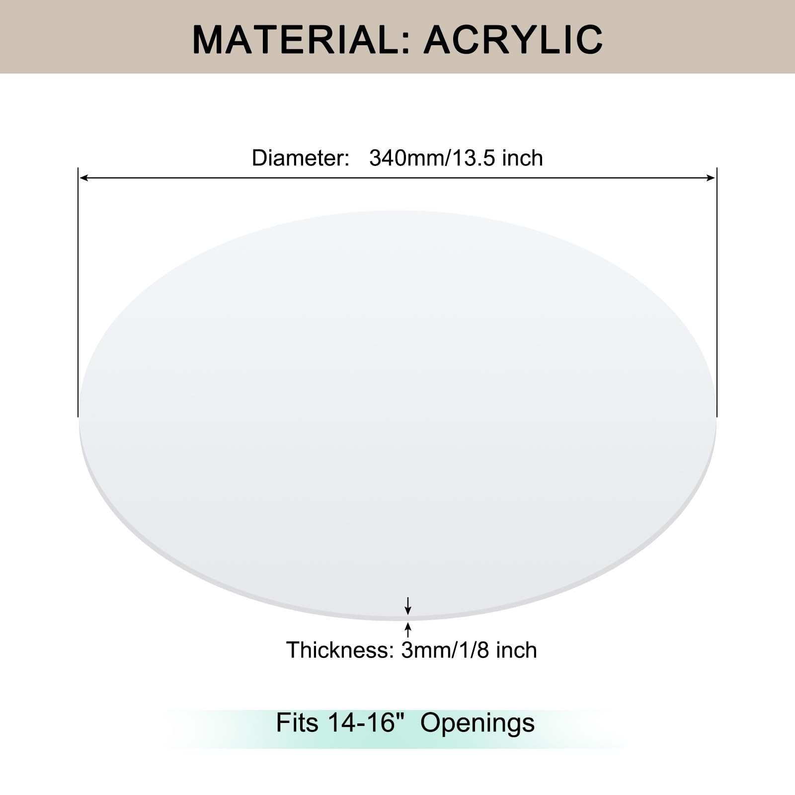 Awclub Lampshade Diffuser, 13.5