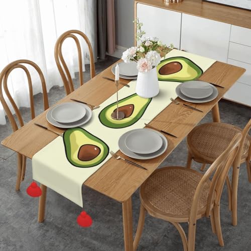 Chemin de table rustique 35x152 cm pour décoration intérieur cuisine - 2