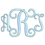 embroidery machine alphabet fonts