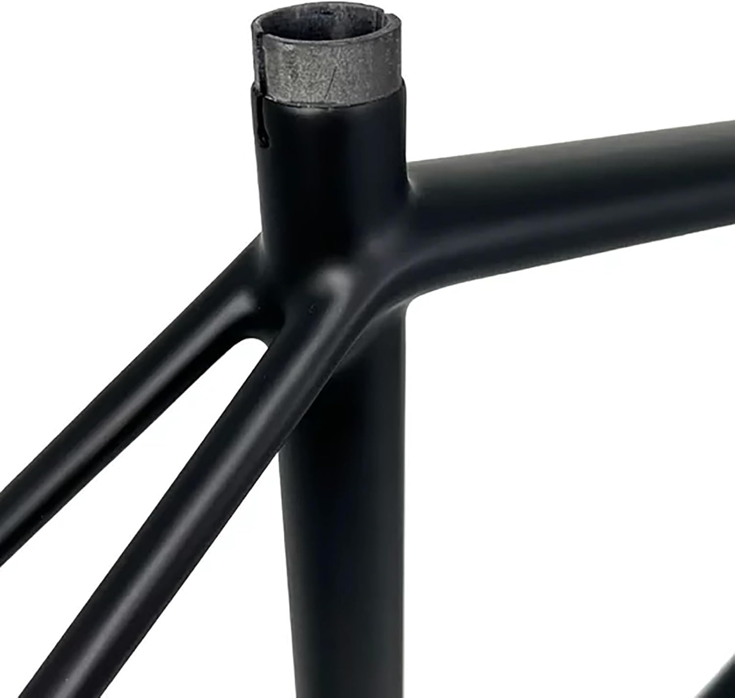 Road Bike Frameset Carbon Fiber Racing Frame 52/54/56/58CM Internal Routing Carbon Fiber Bike Frame Disc Brake Brake Frame Set Quick Release with Fork(52cm)