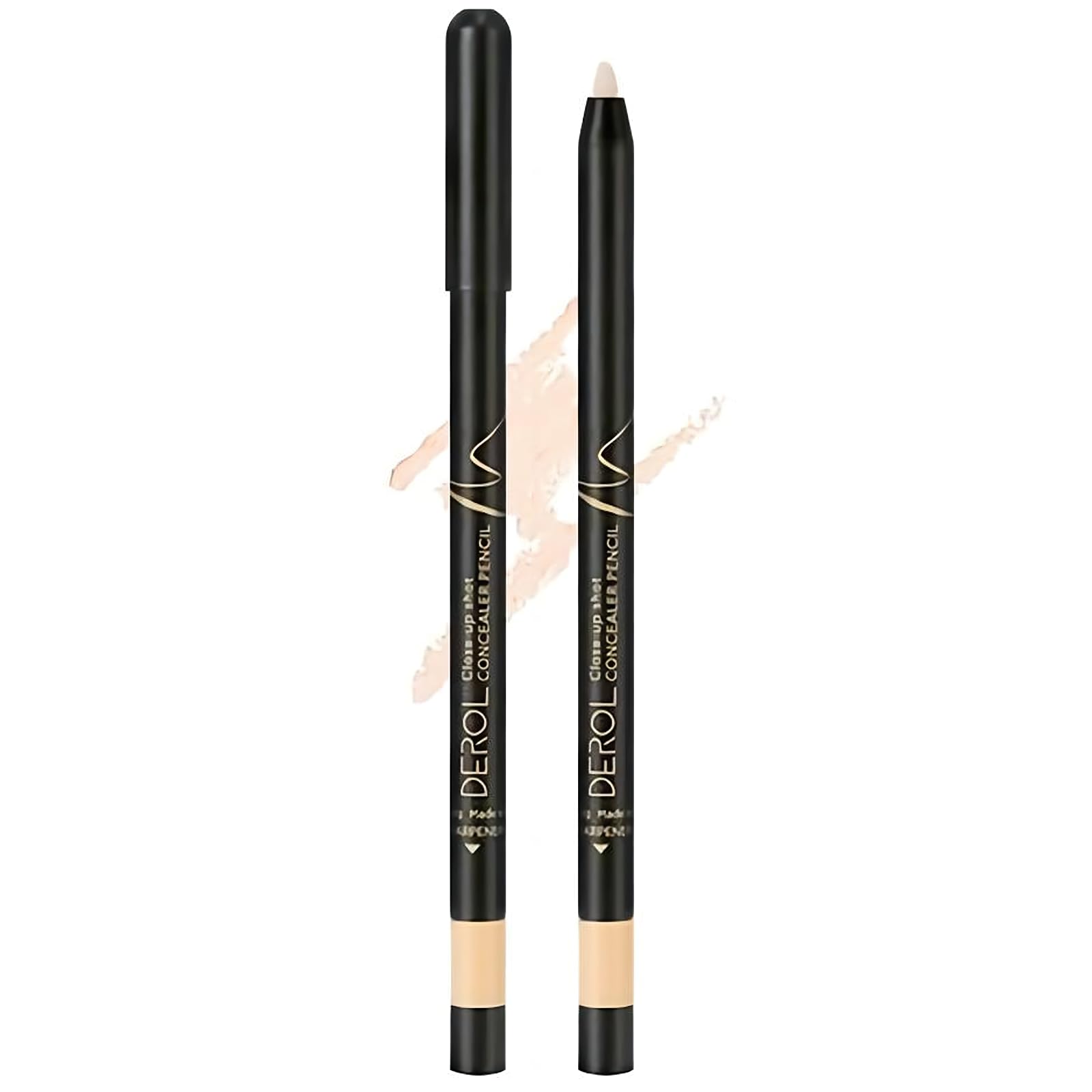 MIELIKKI Multi-Use Highlighter Concealer Stick Waterproof Under Eye Concealer for Dark Circles Blemishes Aging Spots Acne and Freckles