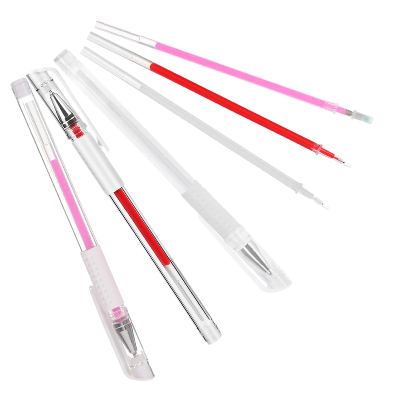 KALLORY 1Set Tattoo Stencil Markers Skin Mapping Pens with Refills for Precise Eyebrow and Lip Lining Beauty Tool for Tattooing Art