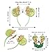 zhezesmila Mouse Ears Headband with Tinkerbell Scrunchies Sequin Ears Headband Party Costume Hair Accessories Headwear Decoration for Women