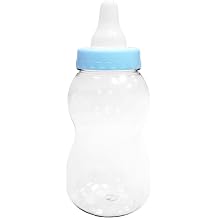Jumbo Fillable Baby Shower Bank 10.5" Plastic Decoration Centerpiece Blue