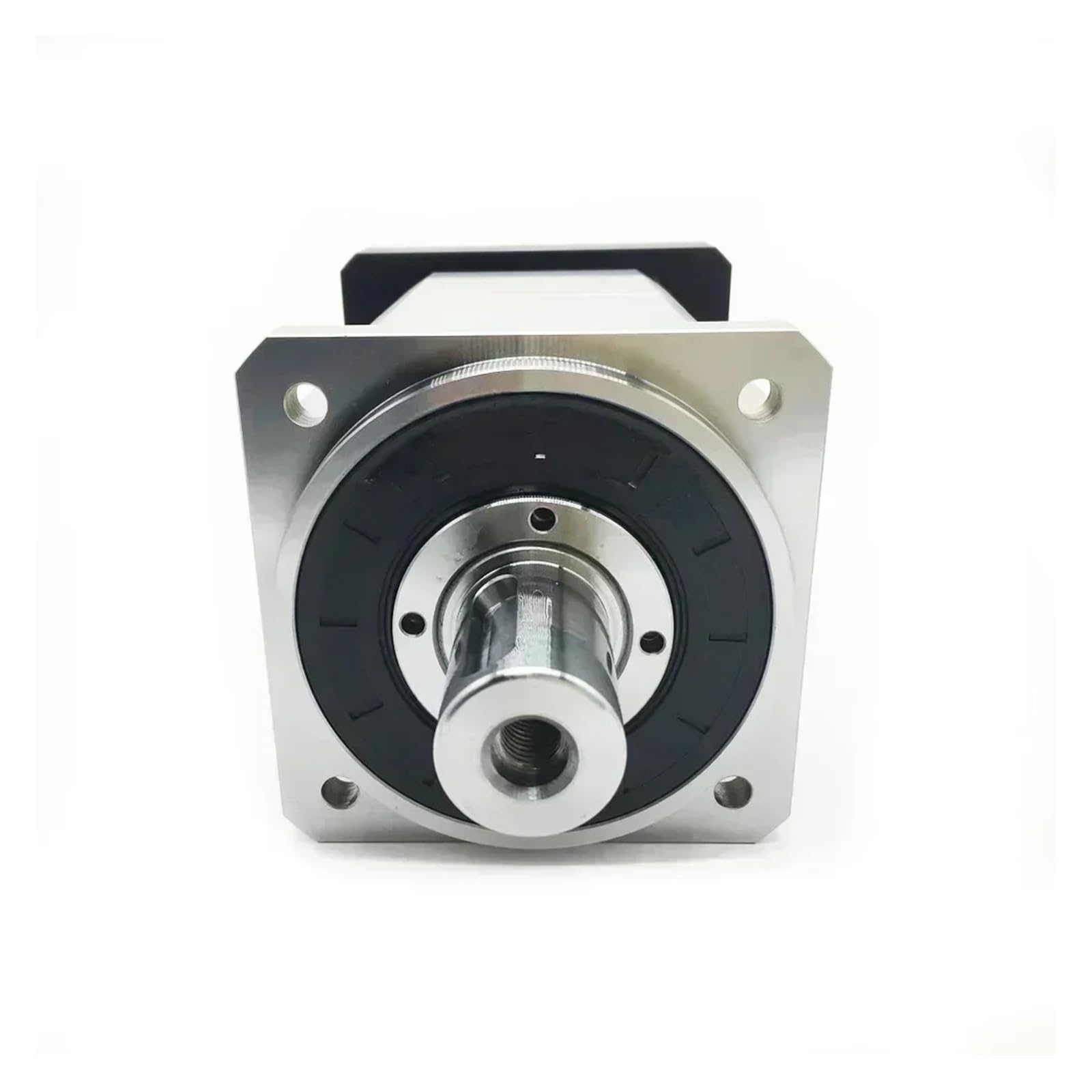 Spiralny reduktor planetarny 100/110/130/180 mm do trójfazowego silnika krokowego Nema42 Nema52 1 KW 1,5 KW 2 KW 3 KW serwo (srebrny, stosunek prędkości 25 do 1)