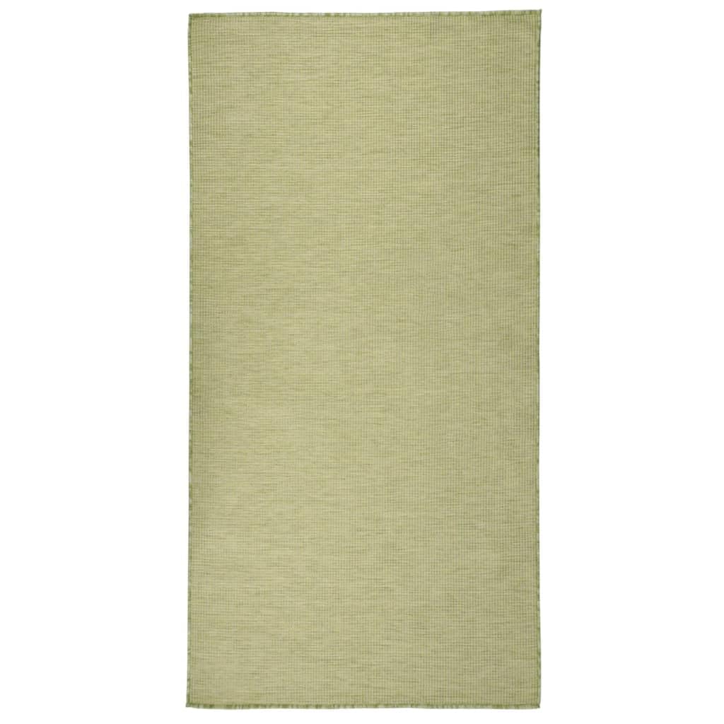 Tapis facile d'entretien vert 100x200 cm contre pluie et UV