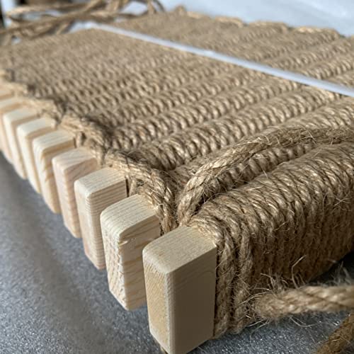 AGRICUE Cat Climbing Frame Bridge Use for Cat Cage Sisal Rope Cat Ladder Pet Furniture Cat Step Scratcher Post Kitten Toys Cat Tree Tower Cat Bridge - Thumbnail 5