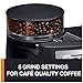 KRUPS Grind and Brew Auto-Start Maker with Builtin Burr Coffee Grinder, 10-Cups, Black