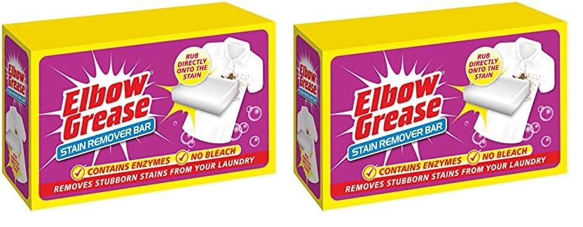 Elbow Grease Stubborn Stain Remover Bar, 100 G (Pack of 2)
