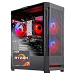 Skytech Blaze4 Mini Gaming PC Desktop, Ryzen 7 5700 3.7 GHz (4.6GHz Turbo Boost), NVIDIA RTX 4060 8GB GDDR6X, 1TB SSD, 16GB DDR4 RAM 3200, 650W Gold PSU, Wi-Fi, Win 11 Home