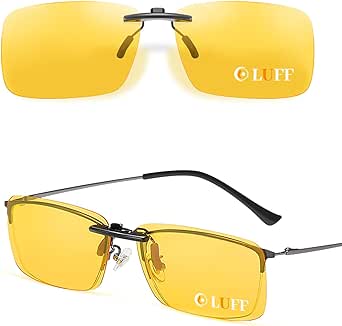 Lunettes De Conduite Nuit Jaune Clair - Sport Moto, Tir - UV400 - Unisexe