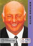 1991-92 Pro Set Fixtures Soccer #82 John Sillett Hereford United Official English Premier League EPL Trading Card From Pro Set in Raw (NM or Better) Condition