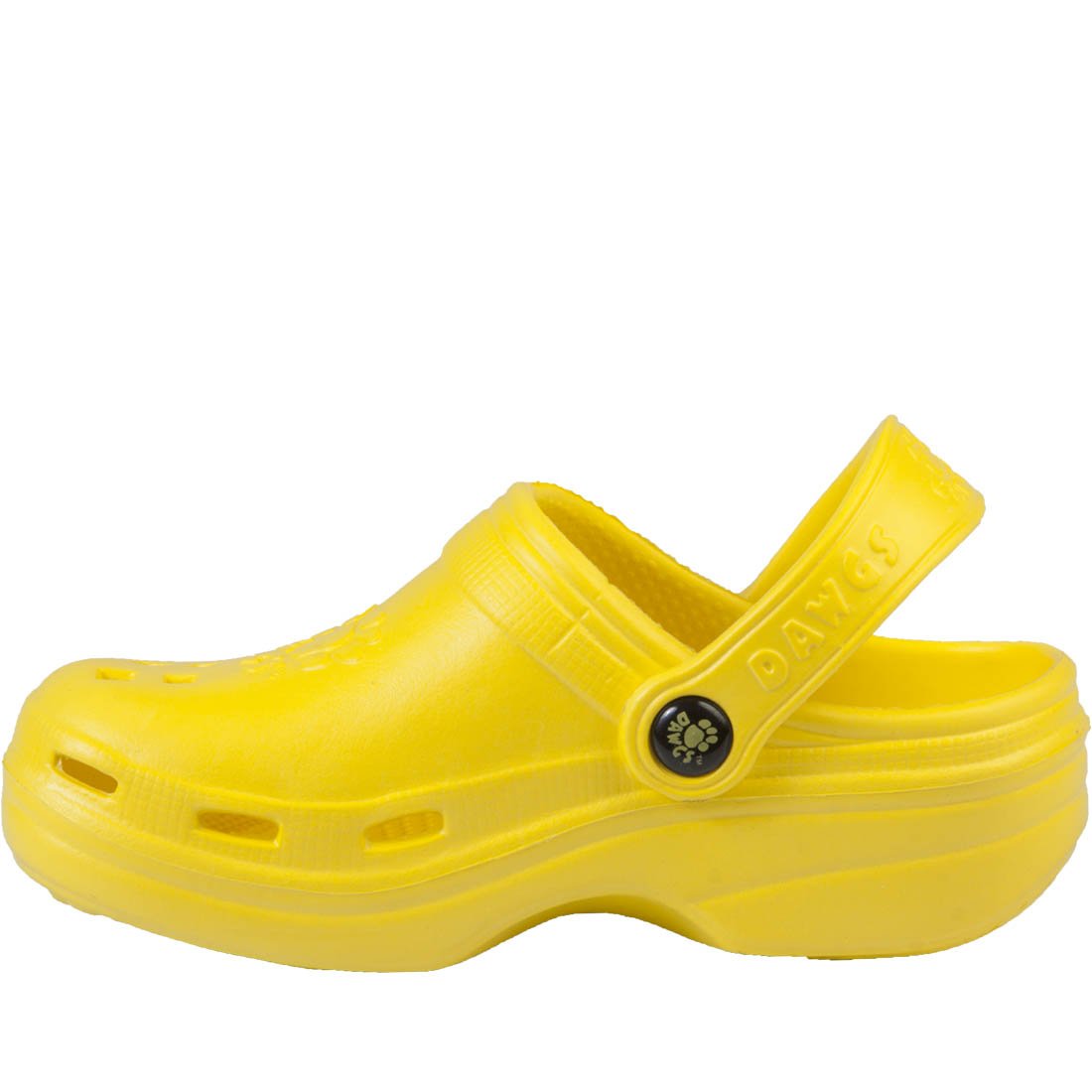 Dawgs Kids' Beach Comfort Shoe Yellow (8)