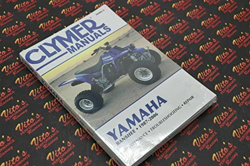 Clymer ATV/UTV Repair Manuals M486-6 YFZ350 Banshee 1987-2006