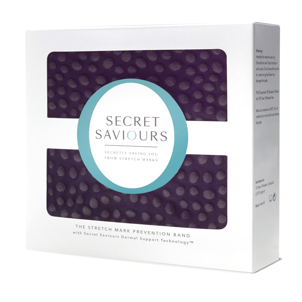 SECRET SAVIOURS BAND (Only): 3-Step Stretch Mark Prevention System TummyTend Comfort: Essential Belly Support Band | Belly Support Band for Moms-to-B