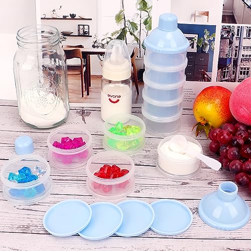 WOWOSS 2 pezzi Dosatore per Latte in Polvere con 5...