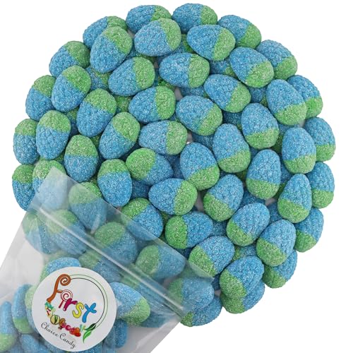 FirstChoiceCandy Sour Wild Raspberries Filled Sour Gummies Candy (2 Pound (Pack of 1))