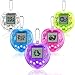 SAFSOU 5 Pcs Virtual Pets, Cute Big Heart Shape,Virtual Electronic Digital Pets,168 Pets Retro Handheld Game Machine 5 Buttons Easier to Operateï¼ˆClassic Colorï¼‰