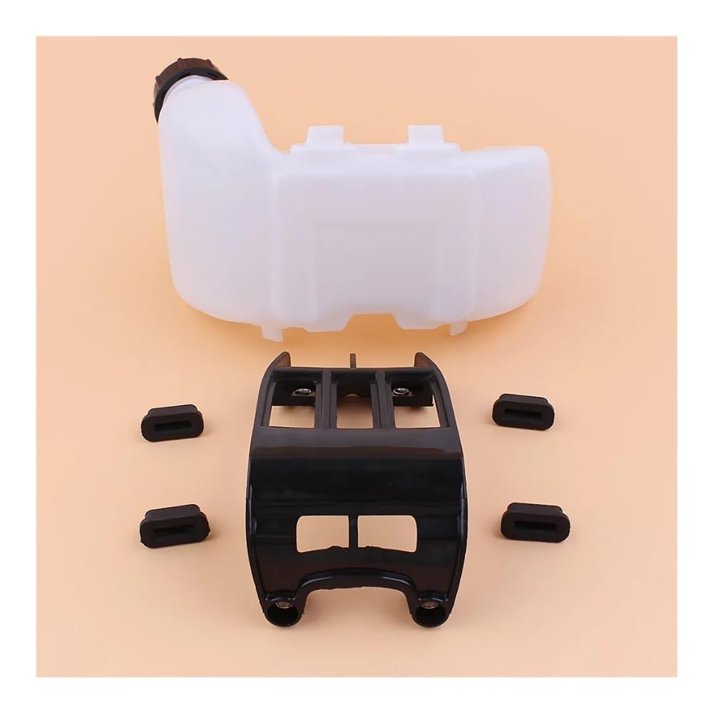 Kit de Goma amortiguadora de la Carcasa de la Base del Protector de Combustible de Gasolina, Compatible con desbrozadoras de Motor Mini GX35 GX 35 de 1,3 HP