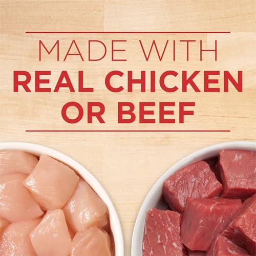 Image of Purina ONE Wet Dog Food Variety Pack, Tender Cuts, (12) 13 oz Cans | Tender Cuts in Gravy, Chicken & Rice and Beef & Barley Entrees, natural dog food with added vitamins, minerals, and nutrients
