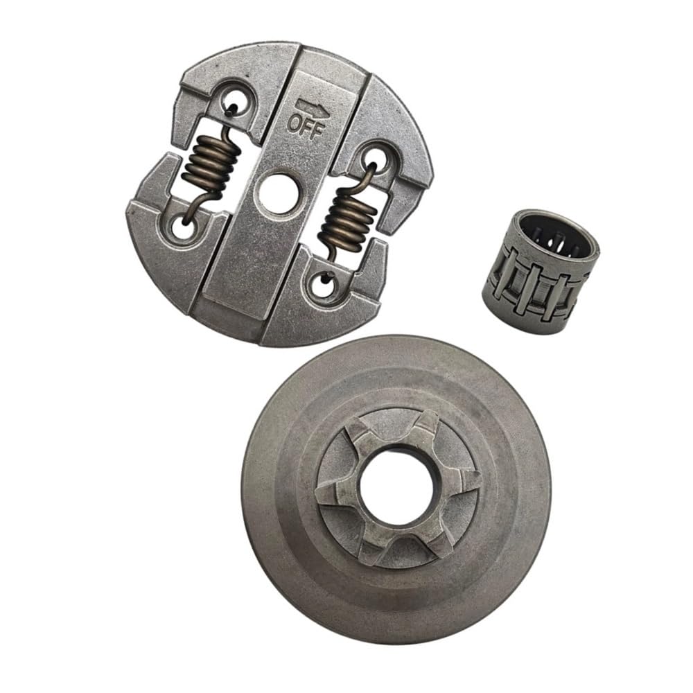 Roulement à aiguilles et pignon 3/8 6T pour tronçonneuse 2500 25CC