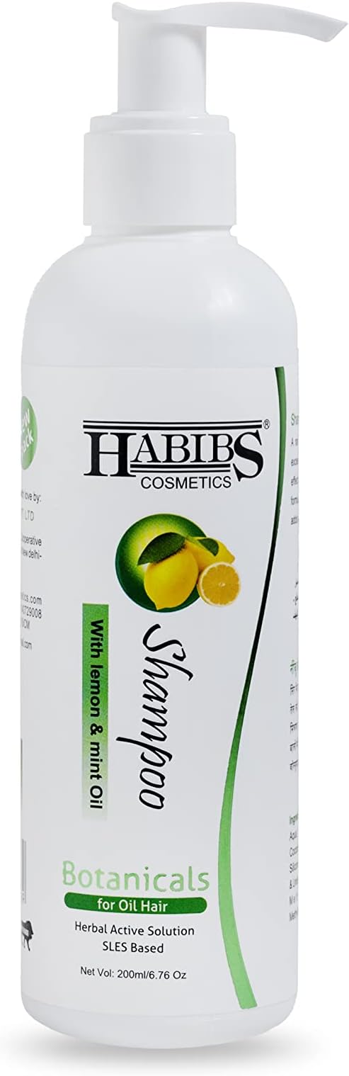 HABIBS WITH LEMON & MINT SHAMPOO 200ML
