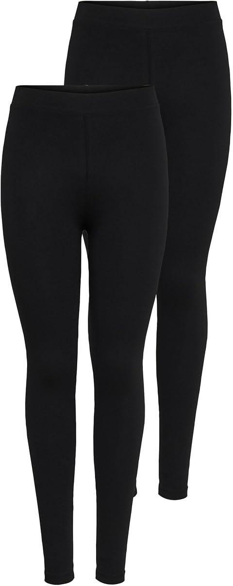 ONLY Female Leggings Onllive 2-Pack Slim Fit Leggings | Leggings