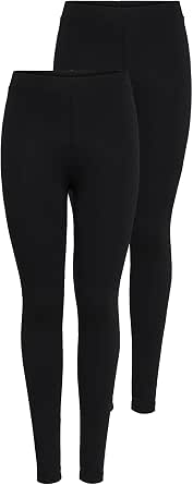ONLY Female Leggings Onllive 2-Pack Slim Fit Leggings