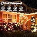 OZS Connectable Red and White Christmas String Lights, 2Pack Total 164FT 400LED Christmas Lights for Outdoor/Indoor, Plug in Tree Lights with 8 Modes, String Lights for Christmas Decorations Holiday