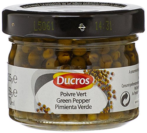 Poivre vert en saumure Ducros lot de 4 l'allié de vos soirées entre amis