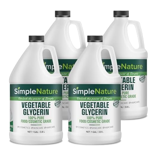 SimpleNature Vegetable Glycerin 4 Gallons