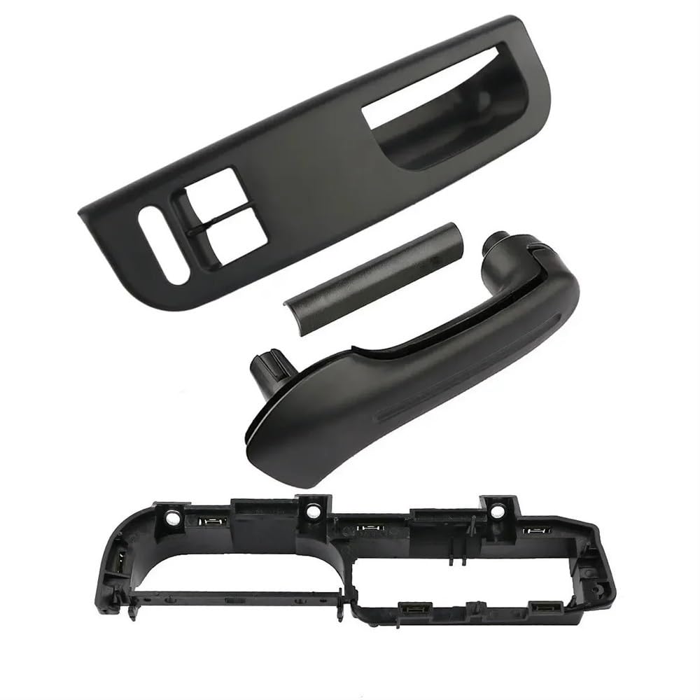 MLIOJU Car Inner Door Handle Car Interior Door Grab Handle Cover Switch Bezel & Bracke for for Bora for MK4 2 Door