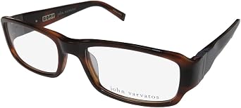 John Varvatos V341 Eyeglasses Brown Horn 53-18-140