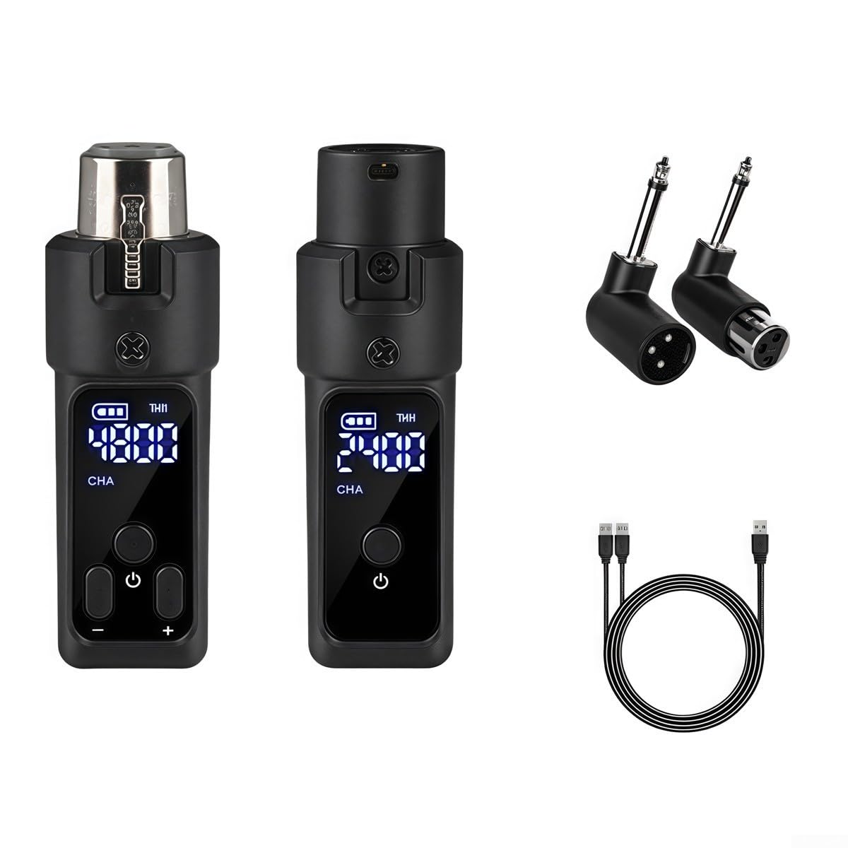 Microfono Wireless XLR per Dinamici 30m Microfono Wireless(2 for Dynamic)
