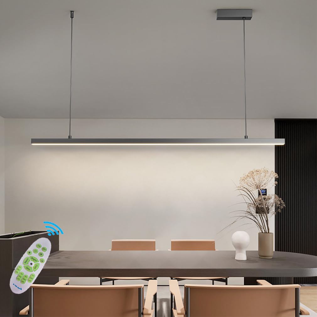 Plafonnier design pour cuisine et table à manger avec LED dimmable