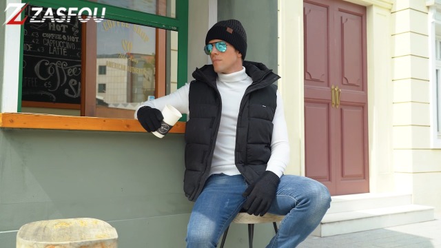 ZASFOU Gants D'hiver En Laine Pour Femme Avec Doublure En