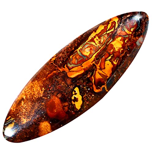 Opale rocheuse d'Australie 5,31 ct de forme fantaisie multicolore pour haute joaillerie unique