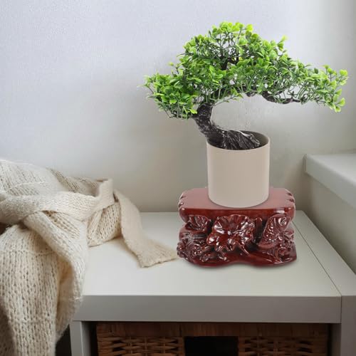 Présentoir fleurs en bois robuste et stable pour salon