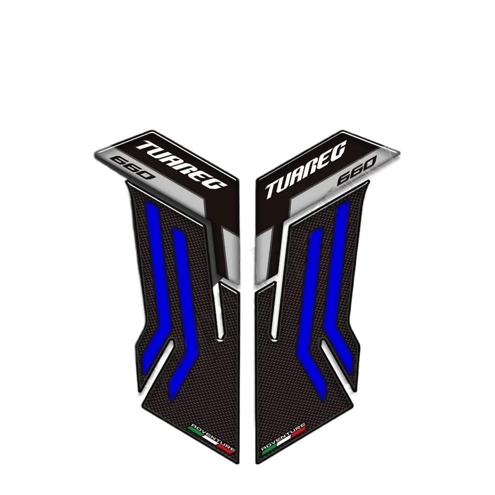 Xjsmdxj Brown Motorcycle Tank Protector 2022 Motorcycle Stickers Decals Tank Pad Grips Gas Fuel Oil Kit Knee Protector For Tuareg660 Tuareg 660