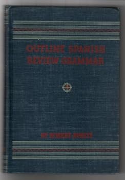 Hardcover Outline Spanish Review Grammar Book