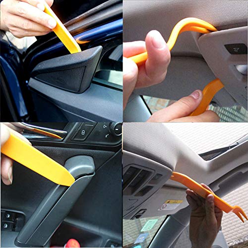 XINGSUI 4Pcs Car Radio Panel Crowbar Tool, Audio Removal Tool - Image 3
