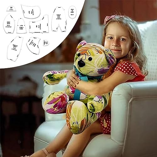 Set Righello Modello Orso in Memoria, Kit